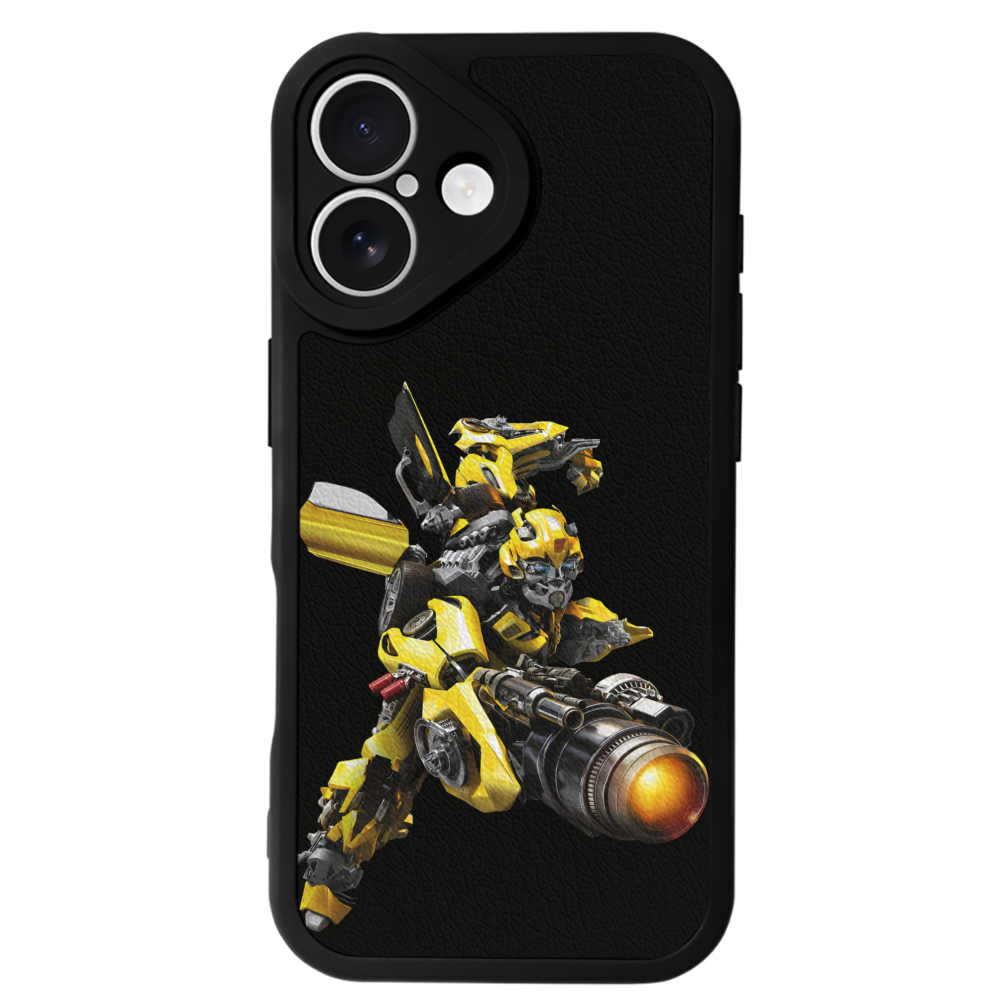 （画像用） Transformers トランスフォーマー 【iPhone 16シリーズ対応】シリコンスマホケース（レザー調） 材質：シリコン